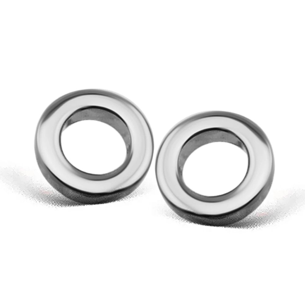 JWLS4U | Earstuds Circle Silver